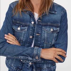 Dark blue denim jacket